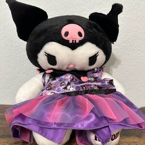 NWT BUILD A BEAR Kuromi with Butterfly Dress